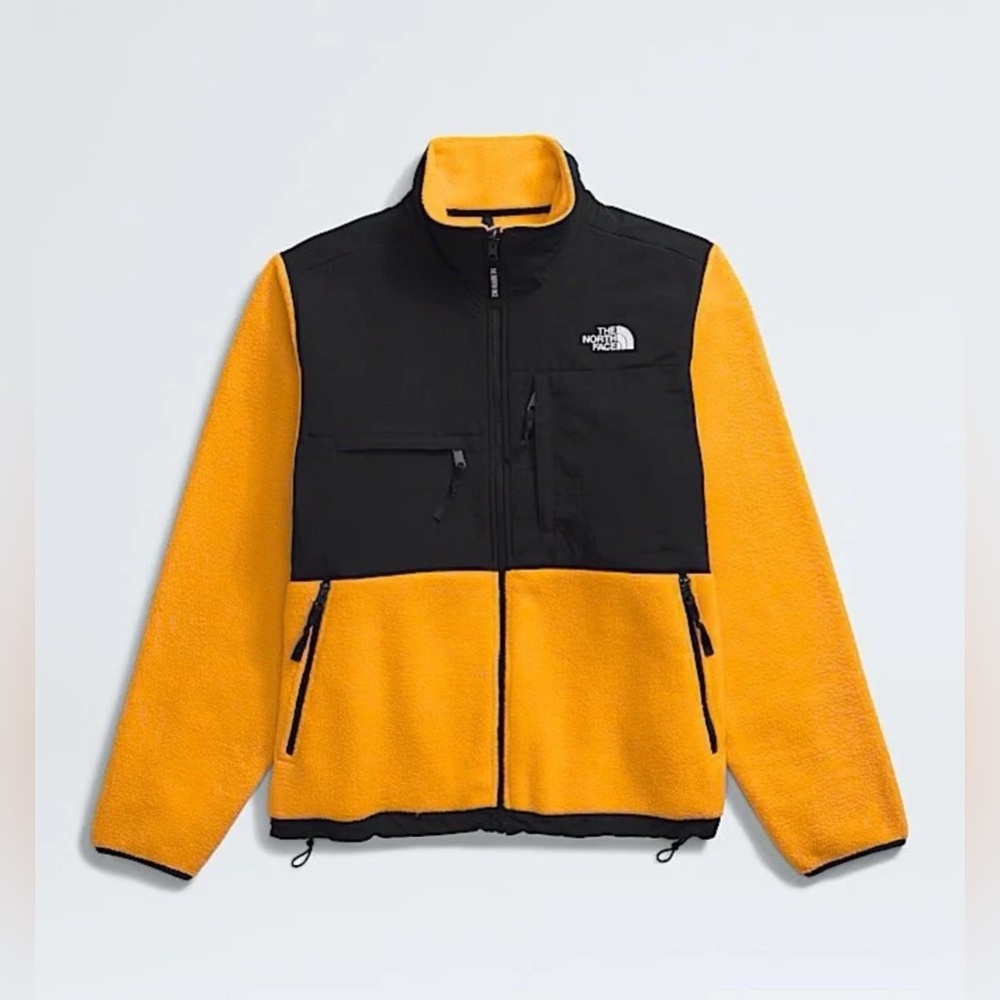 The North Face Denali jacket yellow & black mens XXL new with tags summit gold